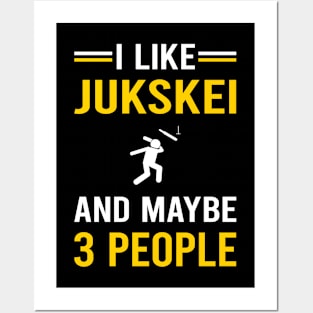 3 People Jukskei Posters and Art